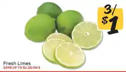 Winn Dixie Fresh Limes offer