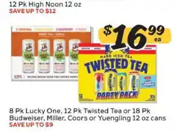 Winn Dixie Twisted Tea Party Pack offer