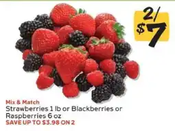 Winn Dixie Strawberries, Blackberries, or Raspberries offer