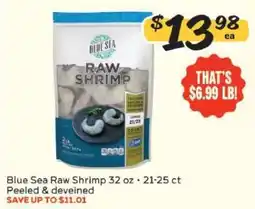 Winn Dixie Blue Sea Raw Shrimp offer