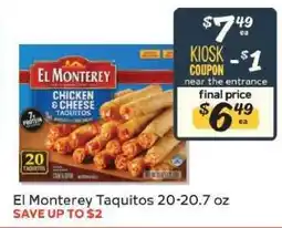 Winn Dixie El Monterey Taquitos offer
