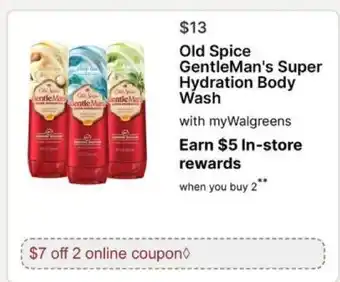 Old Spice GentleMan's Super Hydration Body Wash