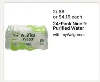 24-Pack Nice! Purified Water