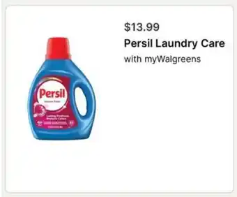 Walgreens Persil Laundry Care offer