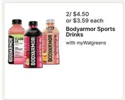 Walgreens BODYARMOR Sports Drinks offer