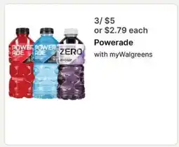 Walgreens Powerade offer