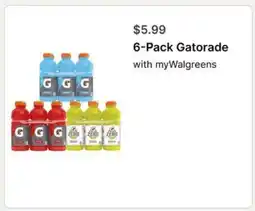 Walgreens 6-Pack Gatorade offer