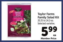 Safeway Taylor Farms Family Salad Kit offer