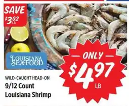 Rouses 9/12 Count Louisiana Shrimp offer