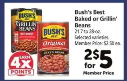 Safeway Bush's Best Baked or Grillin' Beans offer