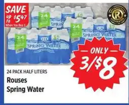 Rouses Rouses Spring Water offer