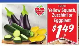 Rouses Yellow Squash, Zucchini or Eggplant offer