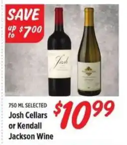 Rouses Josh Cellars or Kendall Jackson Wine offer