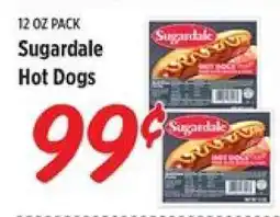 Rouses Sugardale Hot Dogs offer