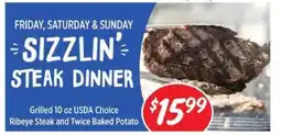 Rouses Sizzlin' Steak Dinner offer