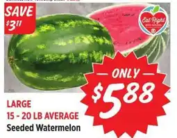 Rouses Seeded Watermelon offer