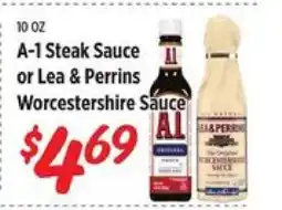 Rouses A.1. Steak Sauce or Lea & Perrins Worcestershire Sauce offer