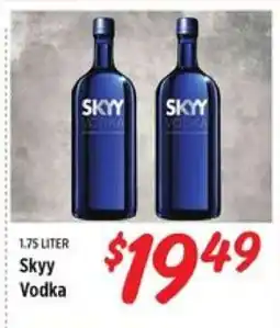 Rouses Skyy Vodka offer