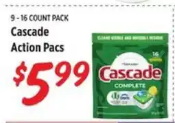 Rouses Cascade Action Pacs offer