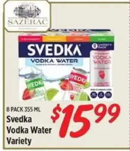 Rouses Svedka Vodka Water Variety offer