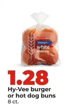 Hy-Vee Hy-Vee burger or hot dog buns offer