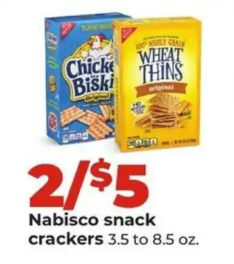 Hy-Vee Nabisco Snack Crackers offer