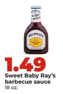 Hy-Vee Sweet Baby Ray's Barbecue Sauce offer