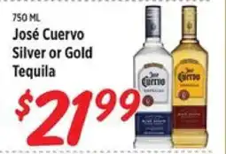 Rouses José Cuervo Silver or Gold Tequila offer