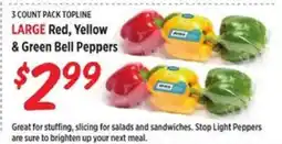 Rouses 3 COUNT PACK TOPLINE offer