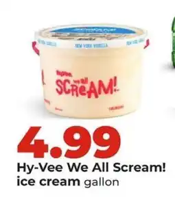 Hy-Vee Hy-Vee We All Scream! ice cream offer
