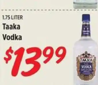 Rouses Taaka Vodka offer