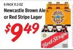 Rouses Newcastle Brown Ale or Red Stripe Lager offer
