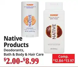 Ocean State Job Lot Native Products offer