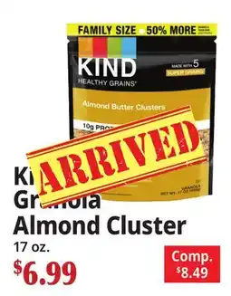 Ocean State Job Lot Kind Granola Almond Cluster offer