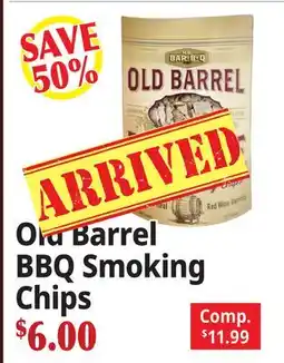 Ocean State Job Lot Old Barrel BBQ Smoking Chips offer