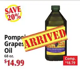 Ocean State Job Lot Pompeian Grapeseed Oil offer