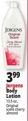 Ocean State Job Lot Jergens Body Lotion offer