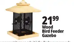 Ocean State Job Lot Wood Bird Feeder Gazebo offer