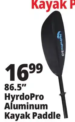 Ocean State Job Lot HydroPro Aluminum Kayak Paddle 86.5 offer