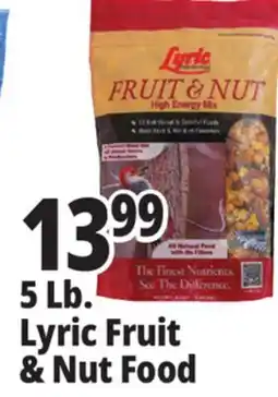 Ocean State Job Lot Lyric Fruit and Nut High Energy Wild Bird Food Mix 5 lbs offer