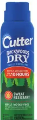 Ocean State Job Lot Cutter Backwoods Dry Insect Repellent 4 oz offer