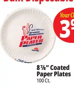 Ocean State Job Lot 8 7⁄8 Paper Plates offer