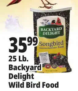 Ocean State Job Lot Backyard Delight Songbird Food 25 lbs offer