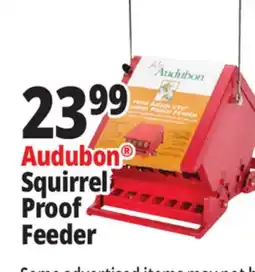 Ocean State Job Lot Audubon Squirrel Proof Feeder offer
