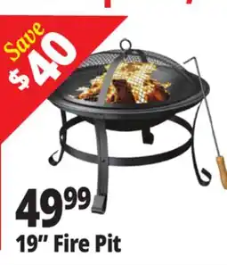 Ocean State Job Lot Fire pit offer