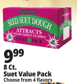 Ocean State Job Lot High Energy Suet Value Pack 8 Count offer