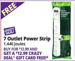 Ocean State Job Lot 7 Outlet Power Strip offer