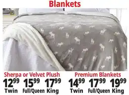Ocean State Job Lot Blankets offer