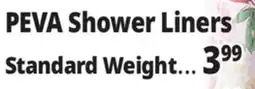 Ocean State Job Lot PEVA Shower Liners offer