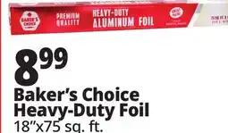 Ocean State Job Lot Baker's Choice Premium Quality Heavy-Duty Aluminum Foil 75' offer